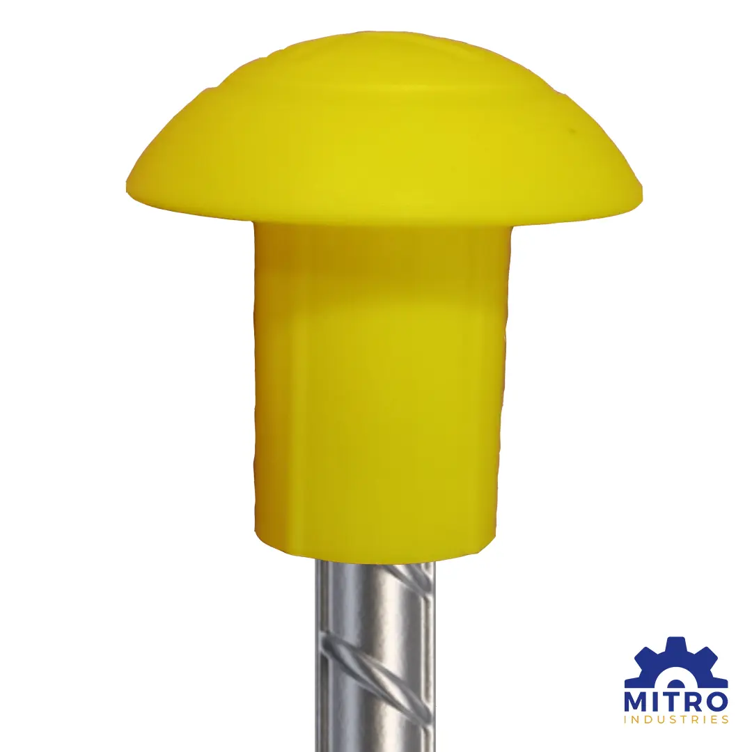 PVC Plastic Rebar Safety Cap