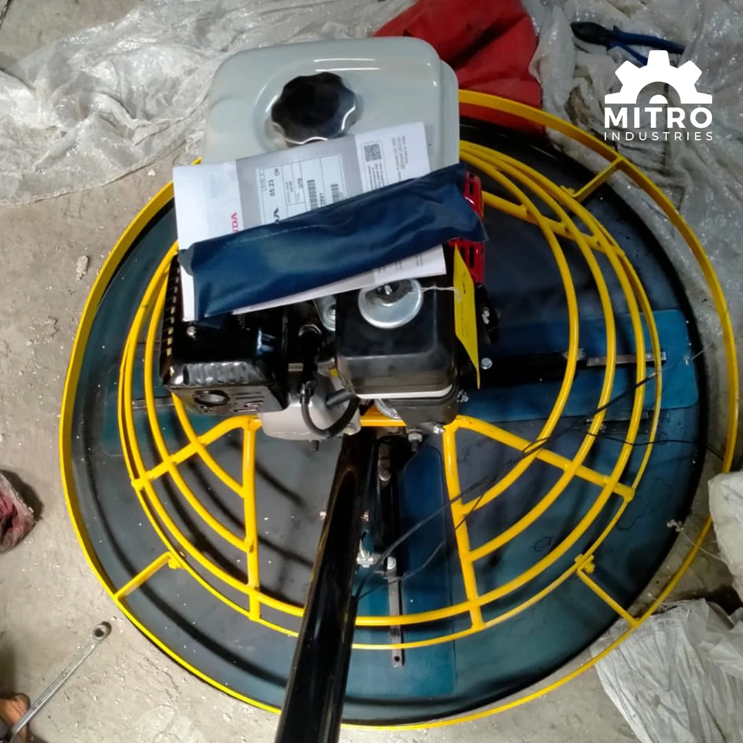 Concrete Power Trowel Machine video