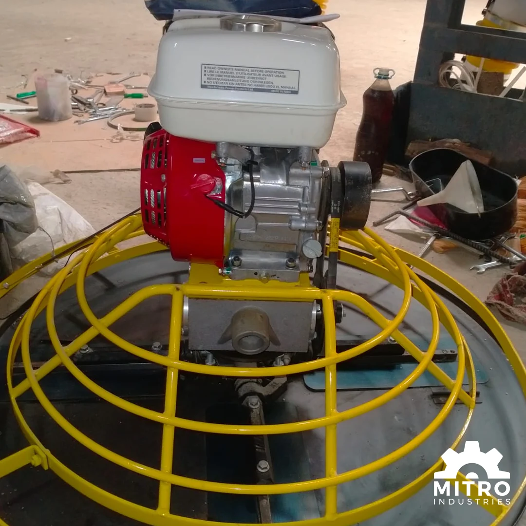 Concrete Power Trowel Machine video