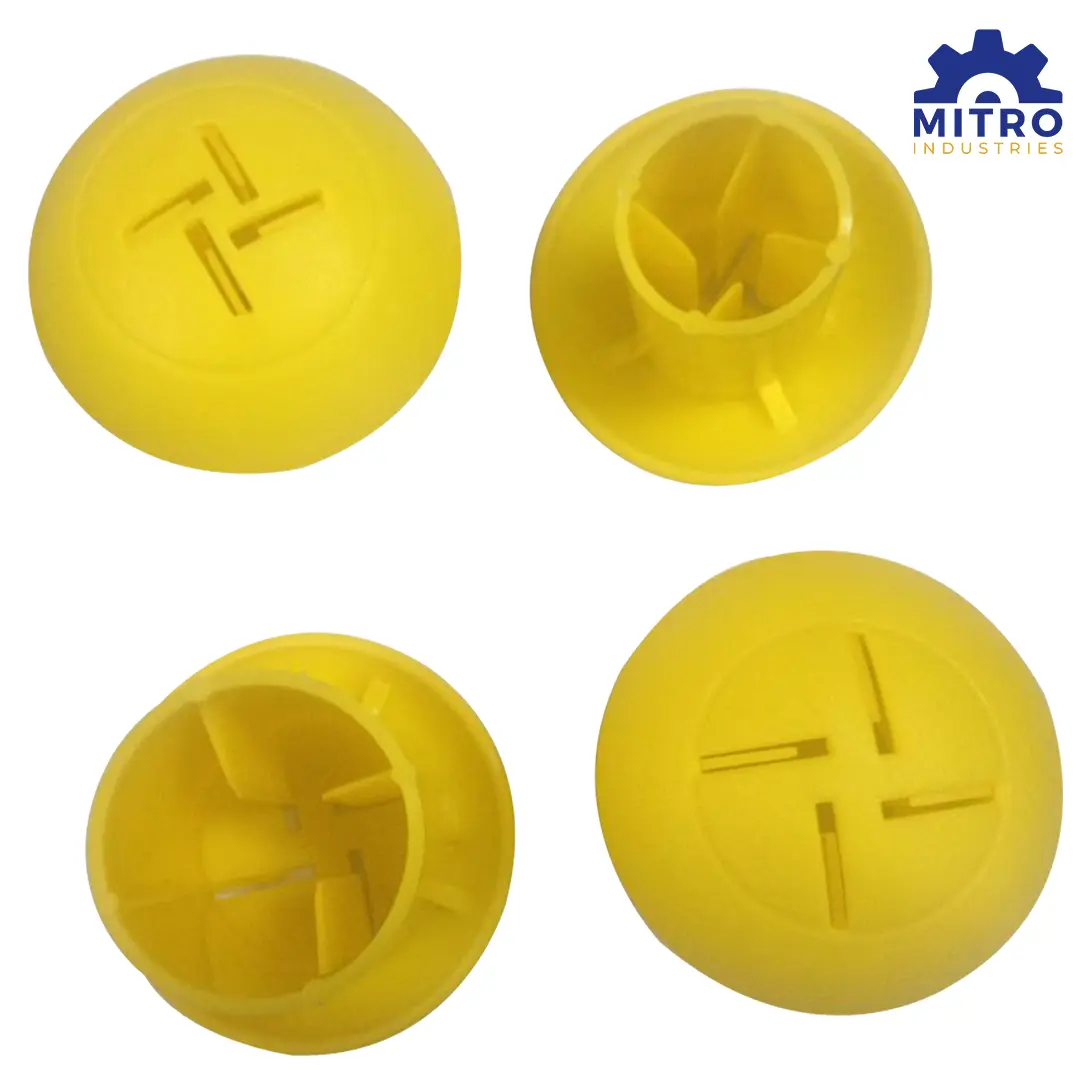 PVC Plastic Rebar Safety Cap video