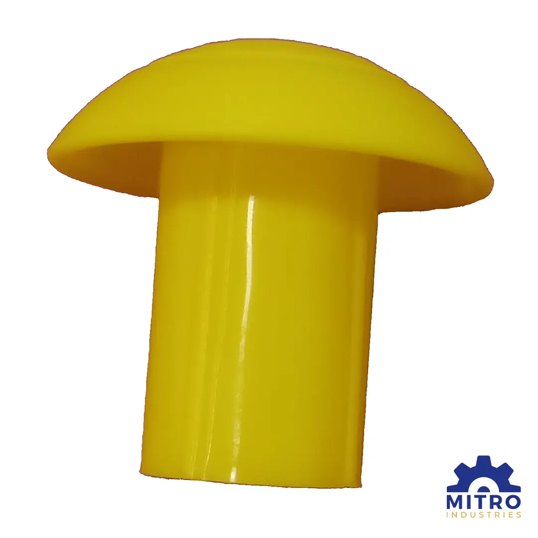 PVC Plastic Rebar Safety Cap video